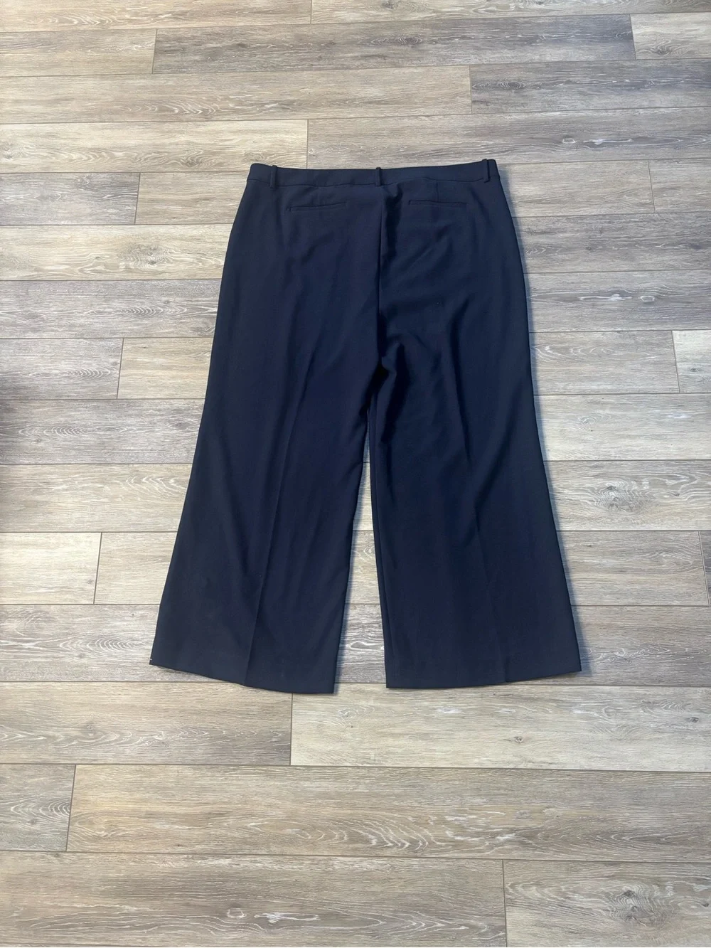 J.Crew Natalia Pants Sz 24 Navy Blue Wide Leg Office Work Interview Corpcore Job